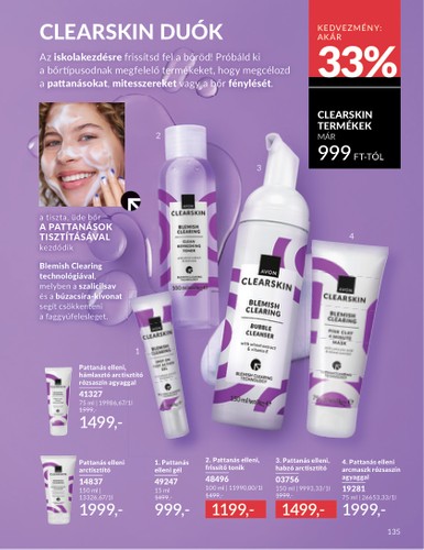 avon - Avon akciós újság, érvényes 09.01. - 09.30. - page: 135 avon - Avon akciós újság, érvényes 09.01. - 09.30. - page: 135