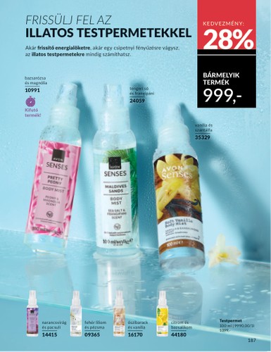avon - Avon akciós újság, érvényes 09.01. - 09.30. - page: 187 avon - Avon akciós újság, érvényes 09.01. - 09.30. - page: 187
