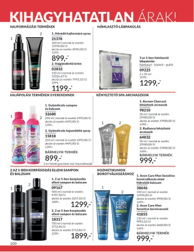 avon - Avon akciós újság, érvényes 09.01. - 09.30. - page: 200 avon - Avon akciós újság, érvényes 09.01. - 09.30. - page: 200