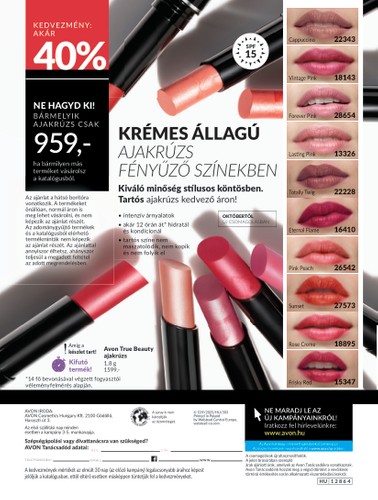 avon - Avon akciós újság, érvényes 09.01. - 09.30. - page: 216 avon - Avon akciós újság, érvényes 09.01. - 09.30. - page: 216