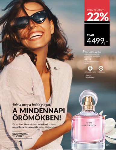 avon - Avon akciós újság, érvényes 09.01. - 09.30. - page: 105 avon - Avon akciós újság, érvényes 09.01. - 09.30. - page: 105