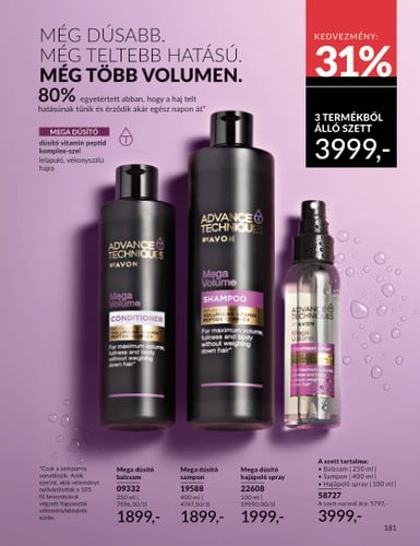 avon - Avon akciós újság, érvényes 10.01. - 10.31. - page: 181