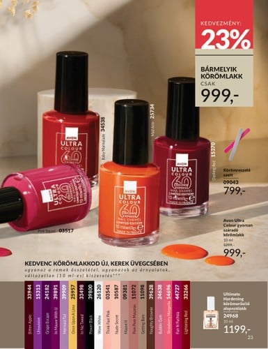 avon - Avon akciós újság, érvényes 10.01. - 10.31. - page: 23