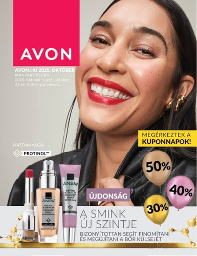 avon - Avon akciós újság, érvényes 10.01. - 10.31. - page: 1