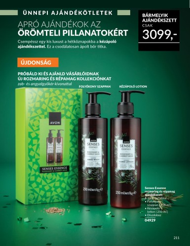 avon - Avon akciós újság, érvényes 10.01. - 10.31. - page: 211