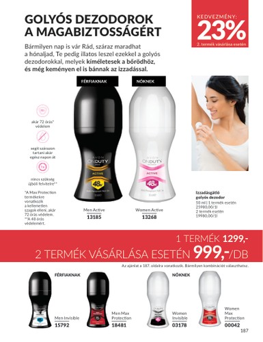 avon - Avon akciós újság, érvényes 10.01. - 10.31. - page: 187