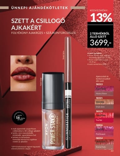 avon - Avon akciós újság, érvényes 10.01. - 10.31. - page: 63