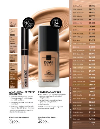 avon - Avon akciós újság, érvényes 10.01. - 10.31. - page: 75