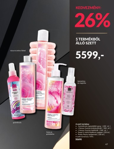 avon - Avon - Black Friday akciós újság, érvényes 11.01. - 11.30. - page: 47 avon - Avon - Black Friday akciós újság, érvényes 11.01. - 11.30. - page: 47