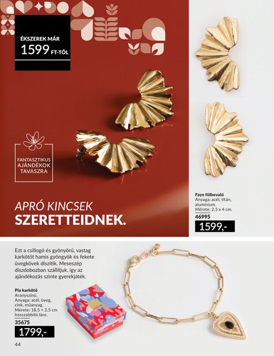 avon - Avon - Nőnapi katalógus akciós újság, érvényes 2026.02.01. - 2026.02.28. - page: 44