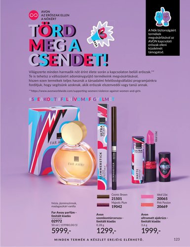 avon - Avon akciós újság, érvényes 2026.03.01. - 2026.03.31. - page: 123