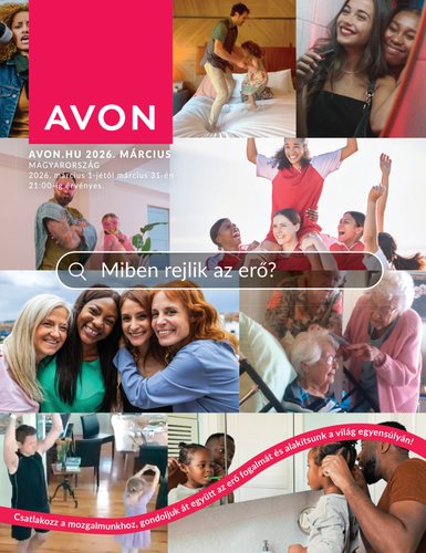 avon - Avon akciós újság, érvényes 2026.03.01. - 2026.03.31.