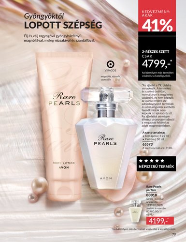 avon - Aktuális Avon szórólap érvényes péntektől 2026.05.01.-től vasárnaptól 2026.05.31.-ig - page: 79