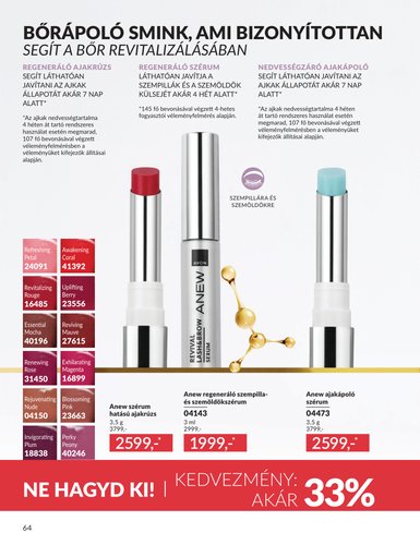 avon - Aktuális Avon szórólap érvényes péntektől 2026.05.01.-től vasárnaptól 2026.05.31.-ig - page: 64