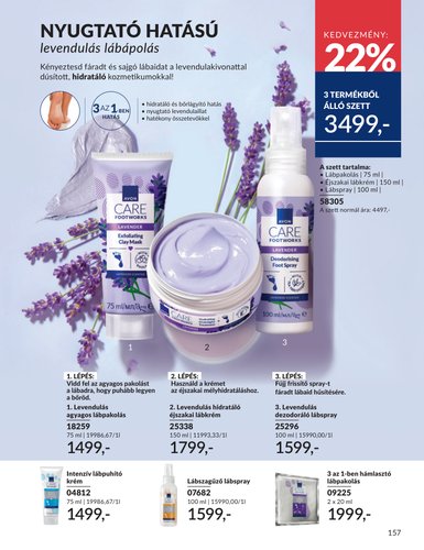 avon - Aktuális Avon szórólap érvényes péntektől 2026.05.01.-től vasárnaptól 2026.05.31.-ig - page: 157