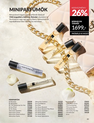 avon - Aktuális Avon szórólap érvényes péntektől 2026.05.01.-től vasárnaptól 2026.05.31.-ig - page: 85