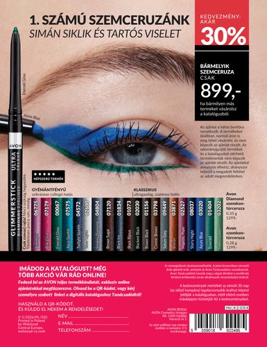 avon - Aktuális Avon szórólap érvényes péntektől 2026.05.01.-től vasárnaptól 2026.05.31.-ig - page: 180