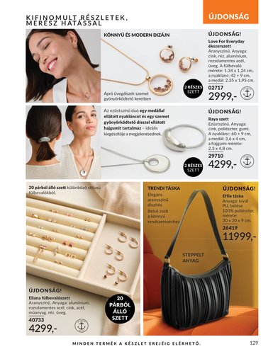 avon - Aktuális Avon szórólap érvényes péntektől 2026.05.01.-től vasárnaptól 2026.05.31.-ig - page: 129