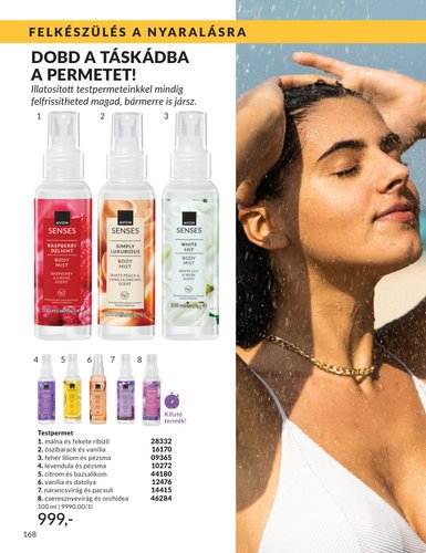 avon - Aktuális Avon szórólap érvényes péntektől 2026.05.01.-től vasárnaptól 2026.05.31.-ig - page: 168