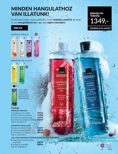 avon - Aktuális Avon szórólap érvényes péntektől 2026.05.01.-től vasárnaptól 2026.05.31.-ig - page: 163