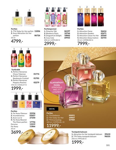 avon - Aktuális Avon szórólap érvényes péntektől 2026.05.01.-től vasárnaptól 2026.05.31.-ig - page: 101