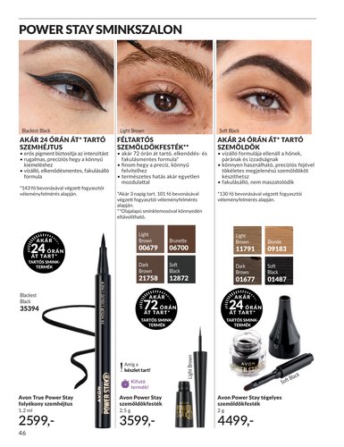 avon - Aktuális Avon szórólap érvényes péntektől 2026.05.01.-től vasárnaptól 2026.05.31.-ig - page: 46