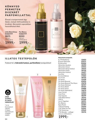 avon - Aktuális Avon szórólap érvényes péntektől 2026.05.01.-től vasárnaptól 2026.05.31.-ig - page: 84