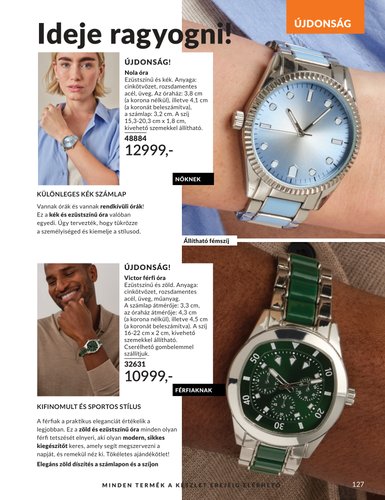 avon - Aktuális Avon szórólap érvényes péntektől 2026.05.01.-től vasárnaptól 2026.05.31.-ig - page: 127