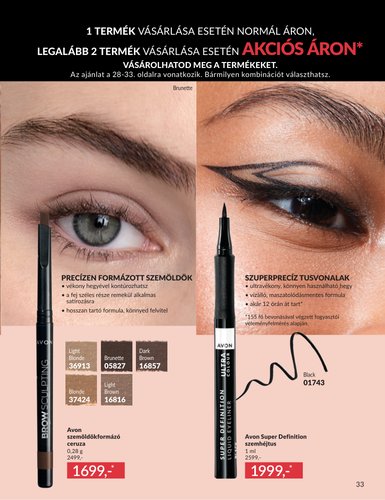 avon - Aktuális Avon szórólap érvényes péntektől 2026.05.01.-től vasárnaptól 2026.05.31.-ig - page: 33
