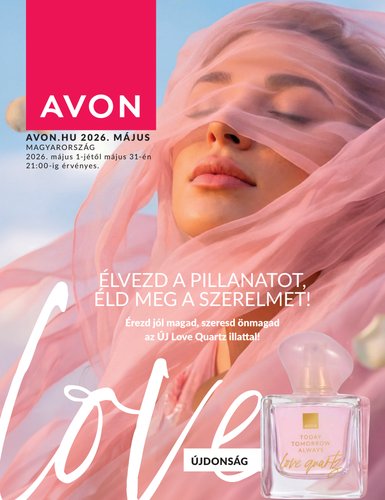 avon - Aktuális Avon szórólap érvényes péntektől 2026.05.01.-től vasárnaptól 2026.05.31.-ig - page: 1