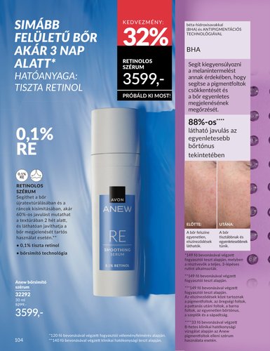 avon - Aktuális Avon szórólap érvényes péntektől 2026.05.01.-től vasárnaptól 2026.05.31.-ig - page: 104