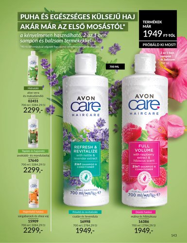 avon - Aktuális Avon szórólap érvényes péntektől 2026.05.01.-től vasárnaptól 2026.05.31.-ig - page: 143