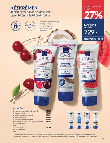 avon - Aktuális Avon szórólap érvényes péntektől 2026.05.01.-től vasárnaptól 2026.05.31.-ig - page: 153