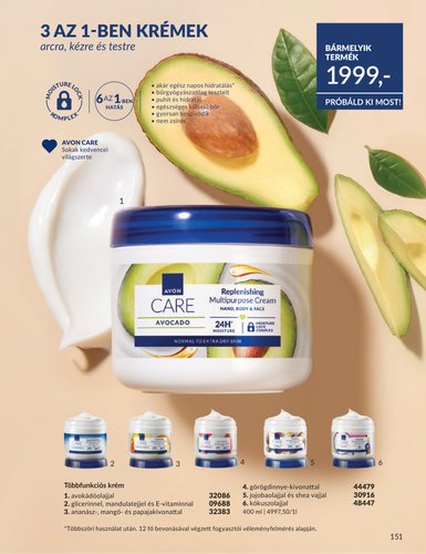 avon - Aktuális Avon szórólap érvényes péntektől 2026.05.01.-től vasárnaptól 2026.05.31.-ig - page: 151