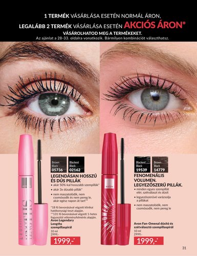 avon - Aktuális Avon szórólap érvényes péntektől 2026.05.01.-től vasárnaptól 2026.05.31.-ig - page: 31