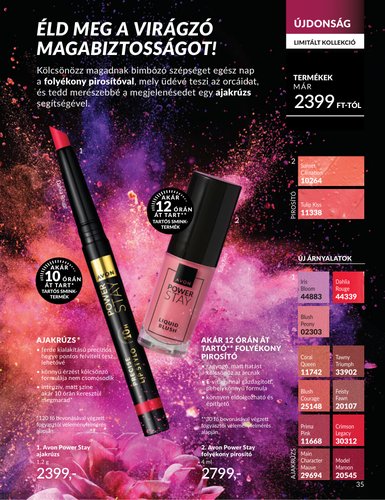 avon - Aktuális Avon szórólap érvényes péntektől 2026.05.01.-től vasárnaptól 2026.05.31.-ig - page: 35