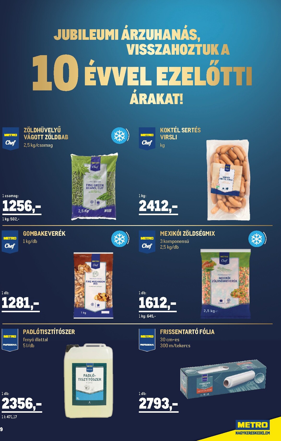 metro - A jövőbeli Metro akciós újság csütörtöktől 2026.10.01.-tól szombattól 2026.10.31.-ig érvényes. - page: 9