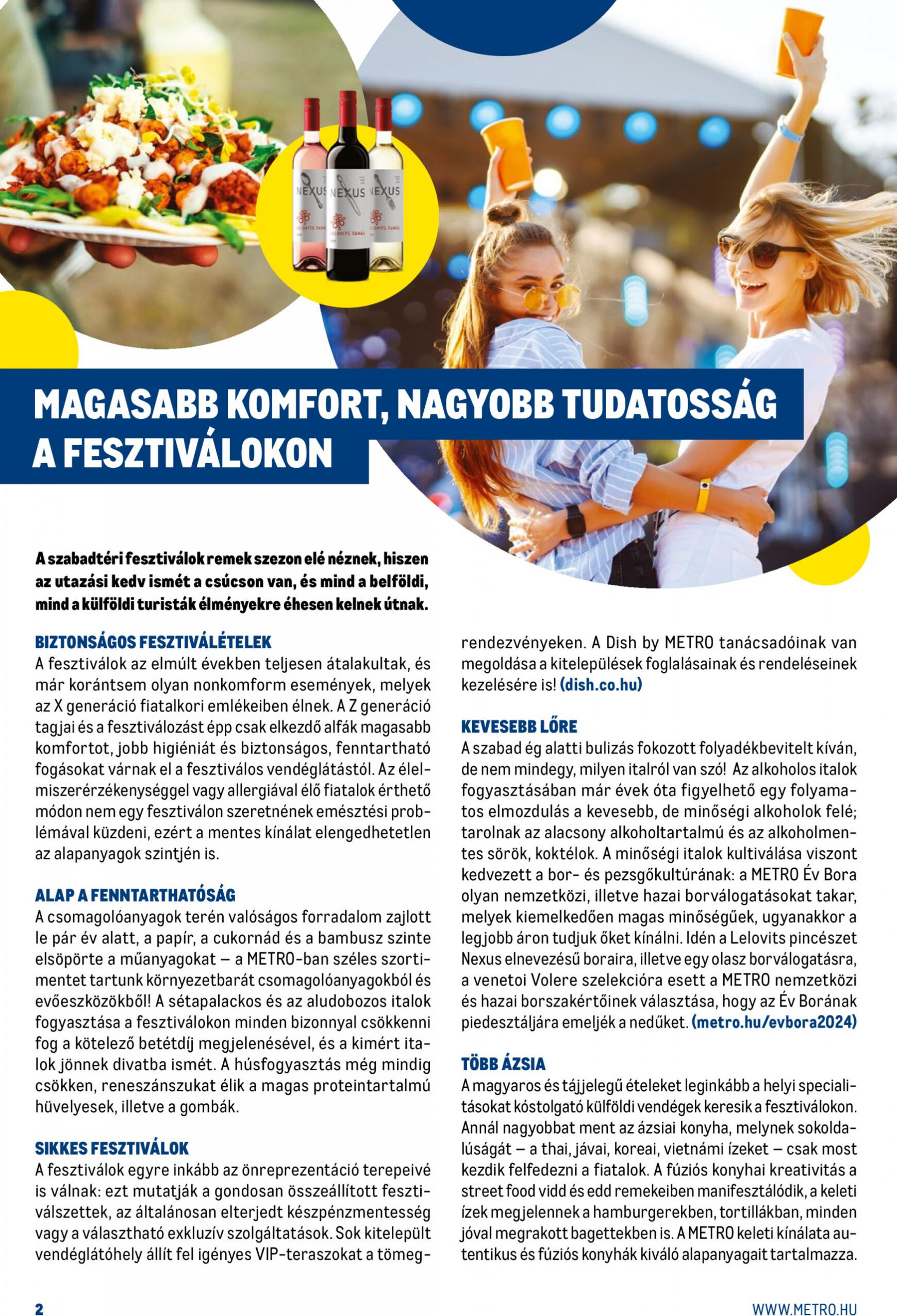 metro - Aktuális újság Metro - Gasztro magazin 05.02. - 05.31. - page: 2