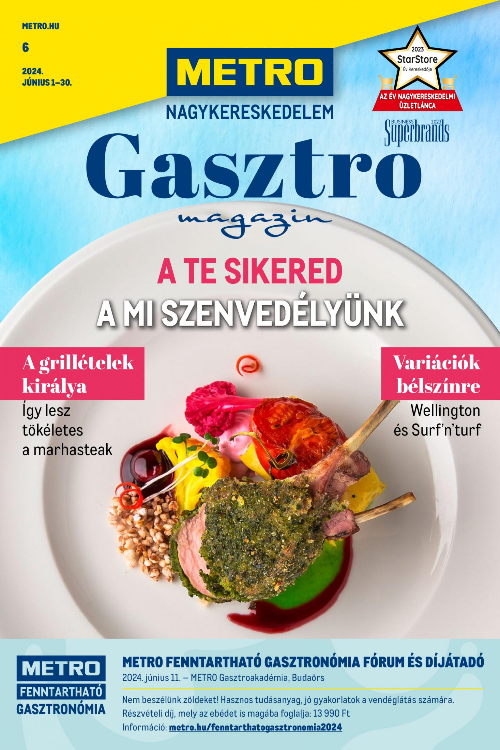 metro - Aktuális újság Metro - Gasztro magazin 06.01. - 06.30.