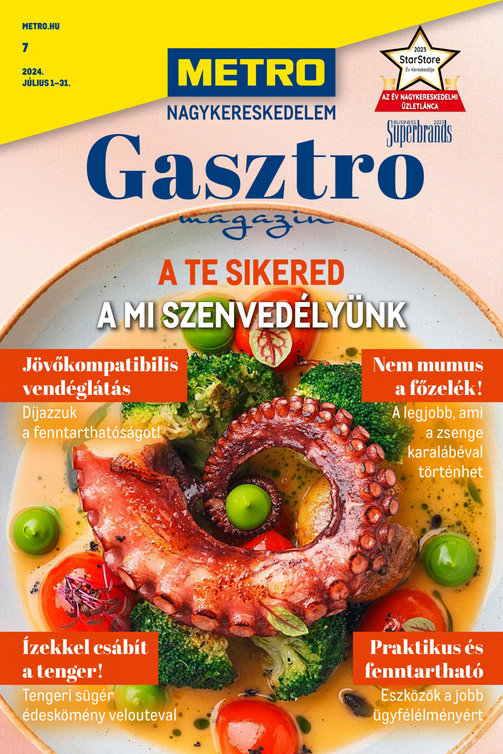 metro - Aktuális újság Metro - Gasztro Magazin 07.01. - 07.31.