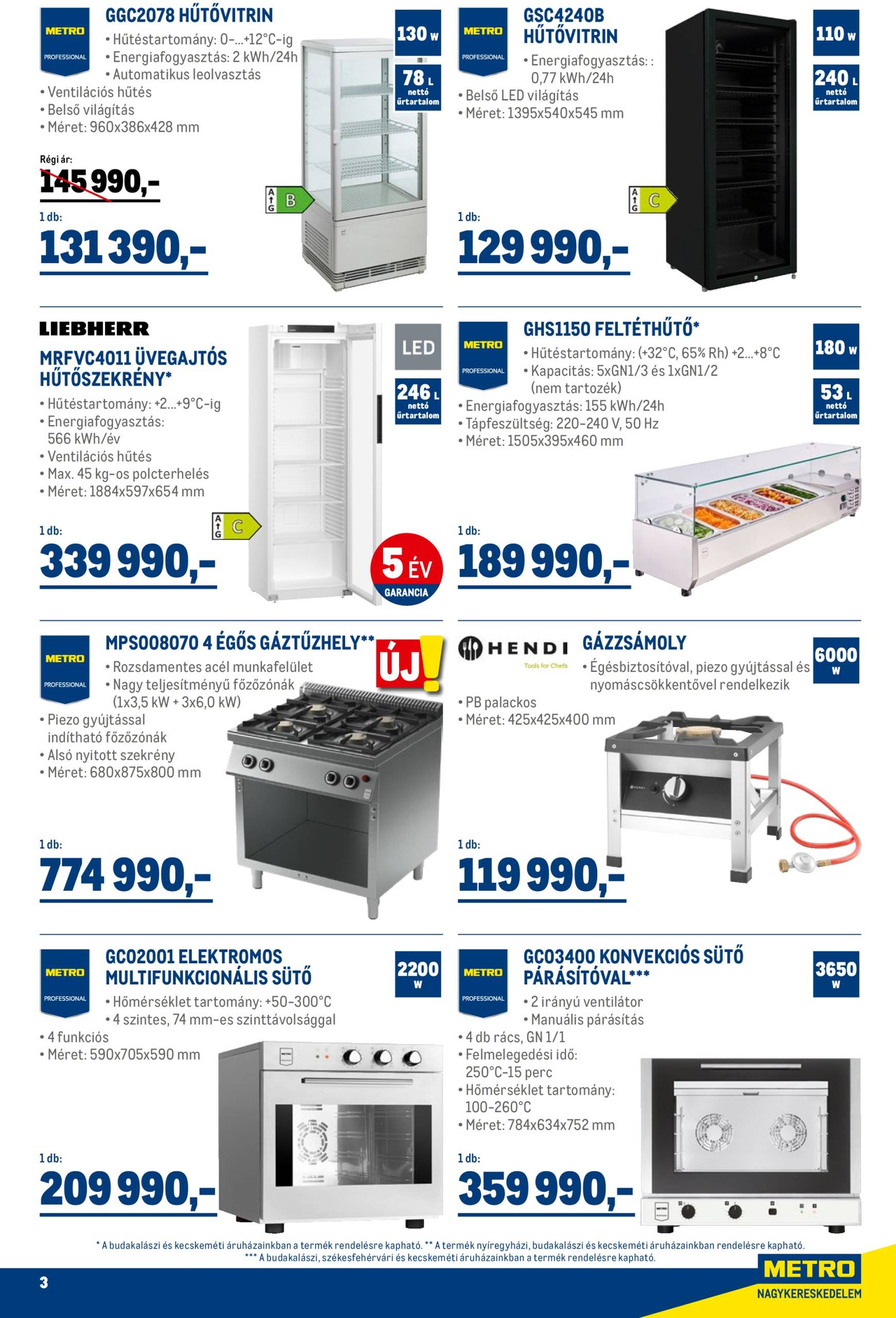 metro - Metro - Professzionális megoldások katalógus akciós újság, érvényes 11.02. - 12.31. - page: 3