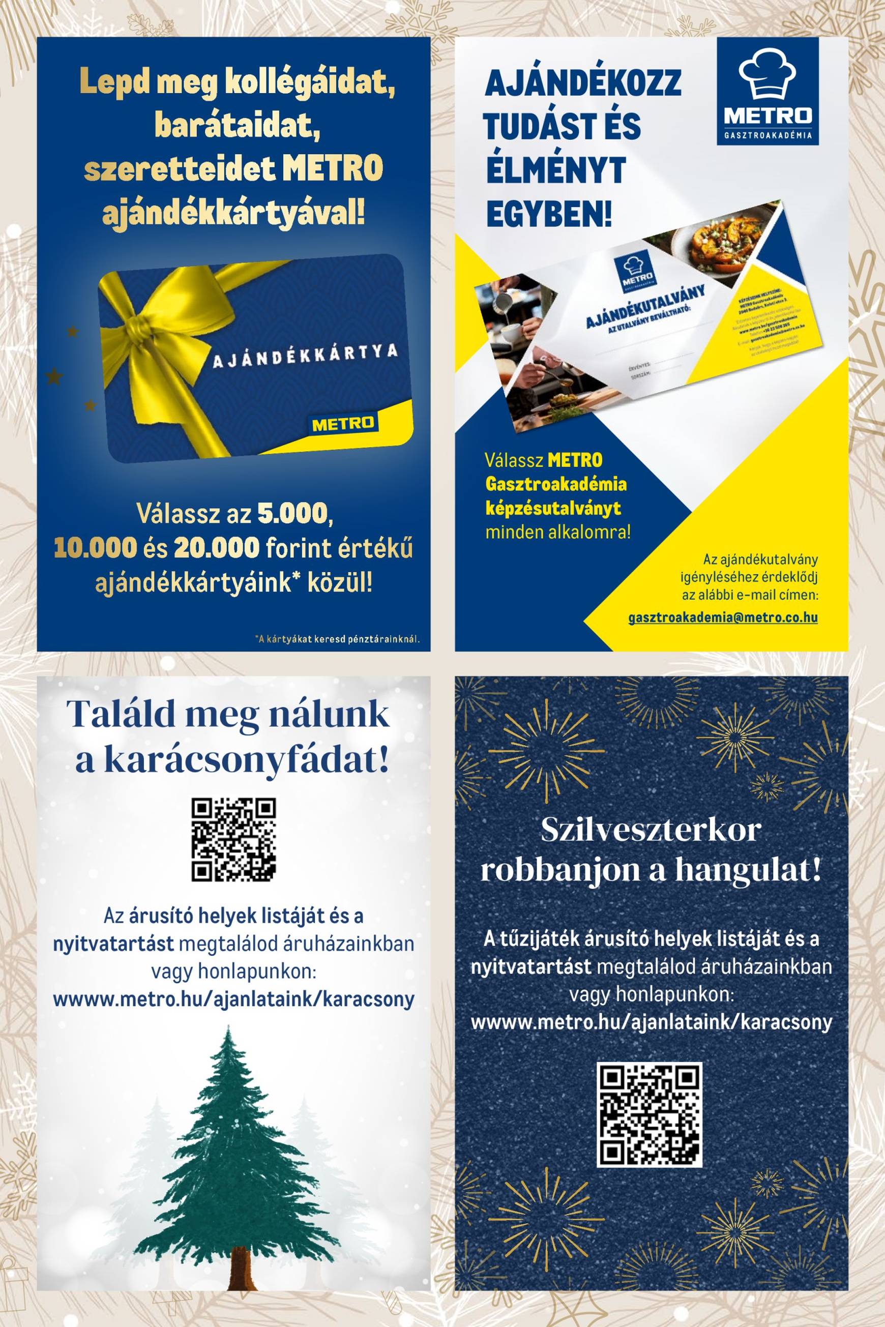 metro - Metro - Karácsonyi magazin akciós újság, érvényes 12.01. - 12.24. - page: 57