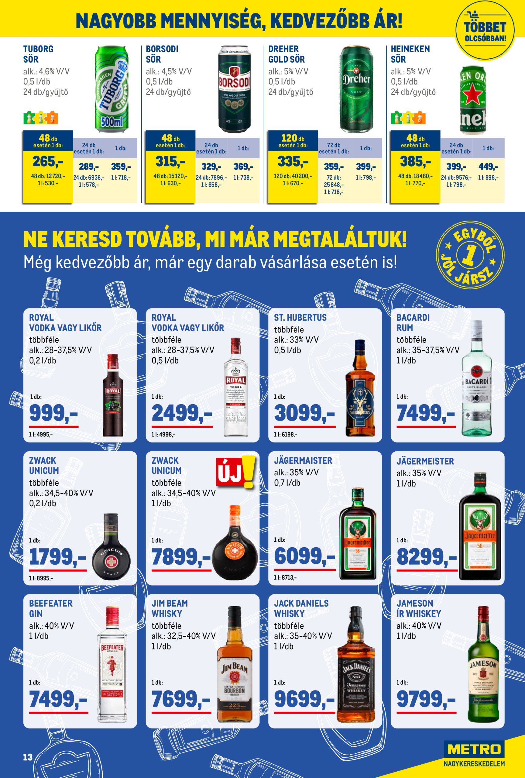 metro - Metro akciós újság, érvényes 02.01. - 02.28. - page: 13