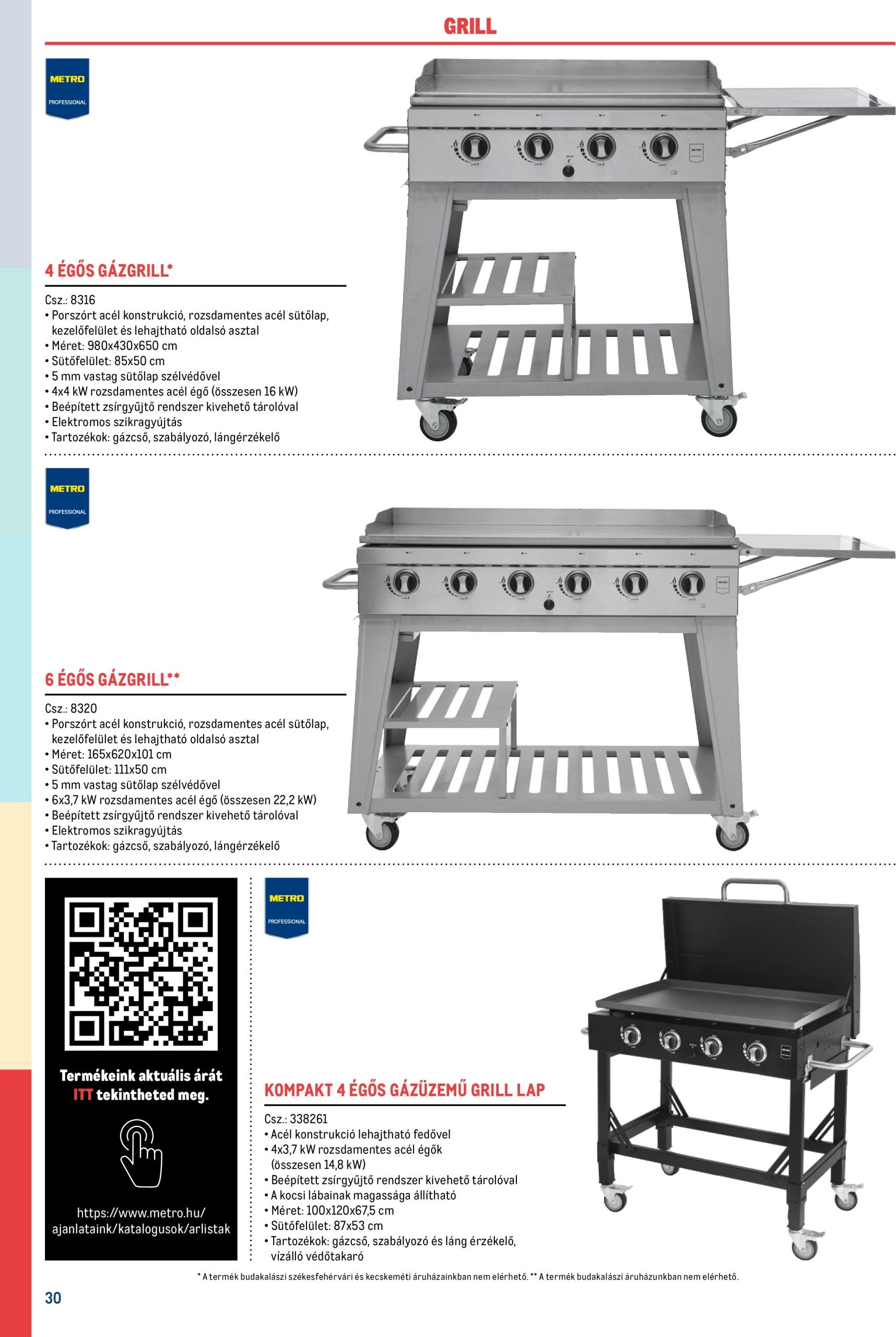 metro - Metro - Gasztro szezon katalógus akciós újság, érvényes 02.17. - 06.30. - page: 30