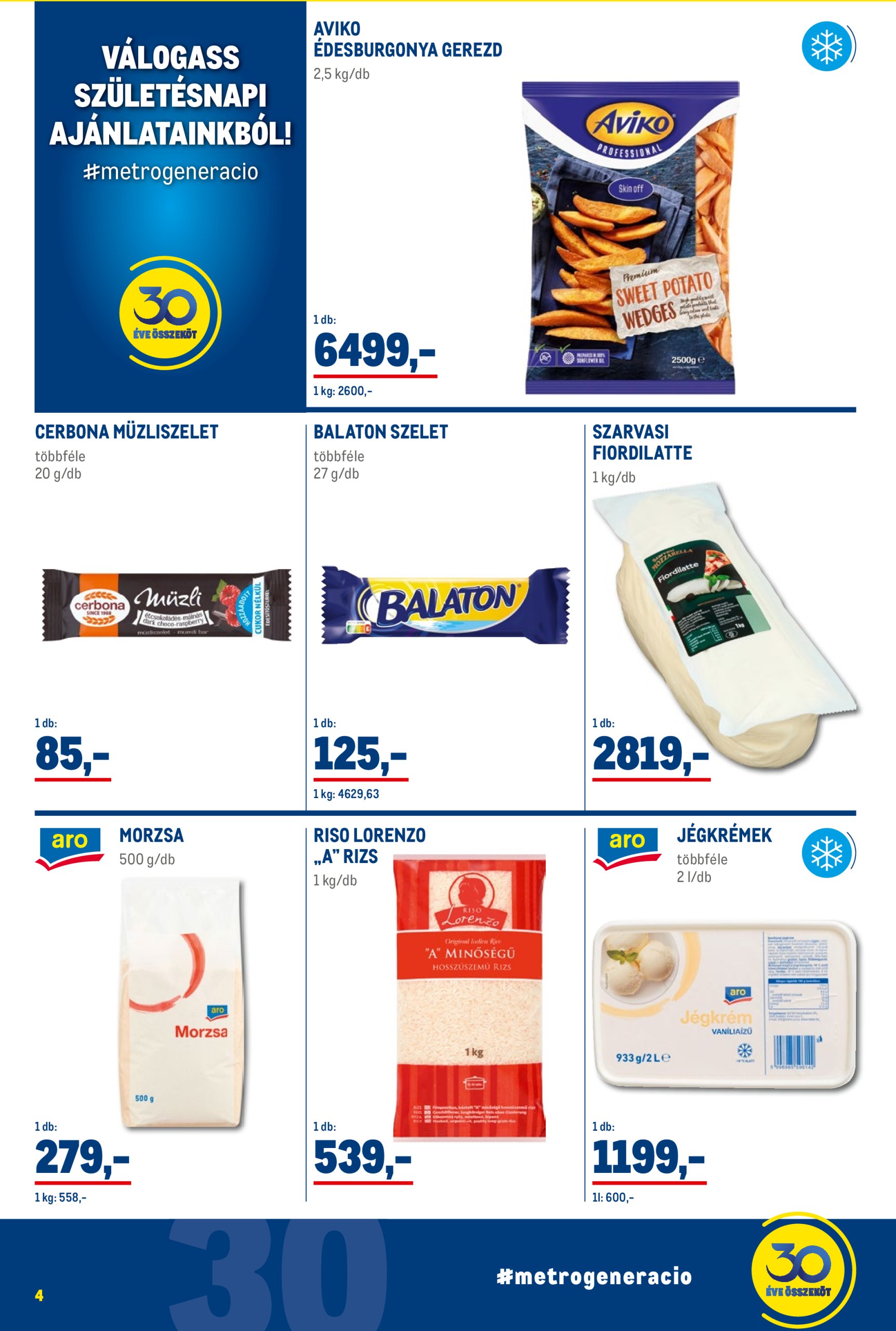 metro - Metro - Élelmiszer és Szezonális Ajánlataink Kiskereskedőknek akciós újság, érvényes 05.02. - 05.31. - page: 4
