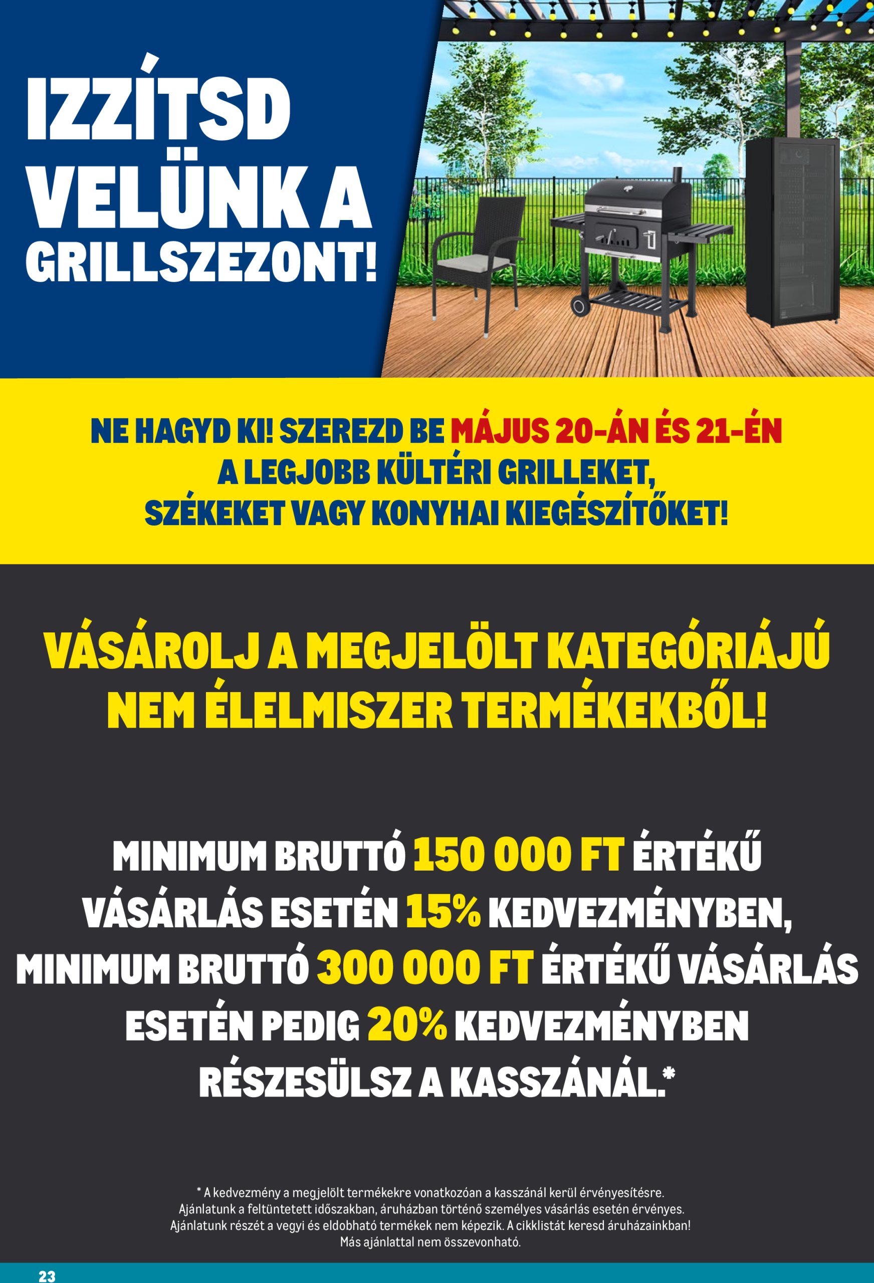 metro - Metro - Élelmiszer és Szezonális Ajánlataink Kiskereskedőknek akciós újság, érvényes 05.02. - 05.31. - page: 23