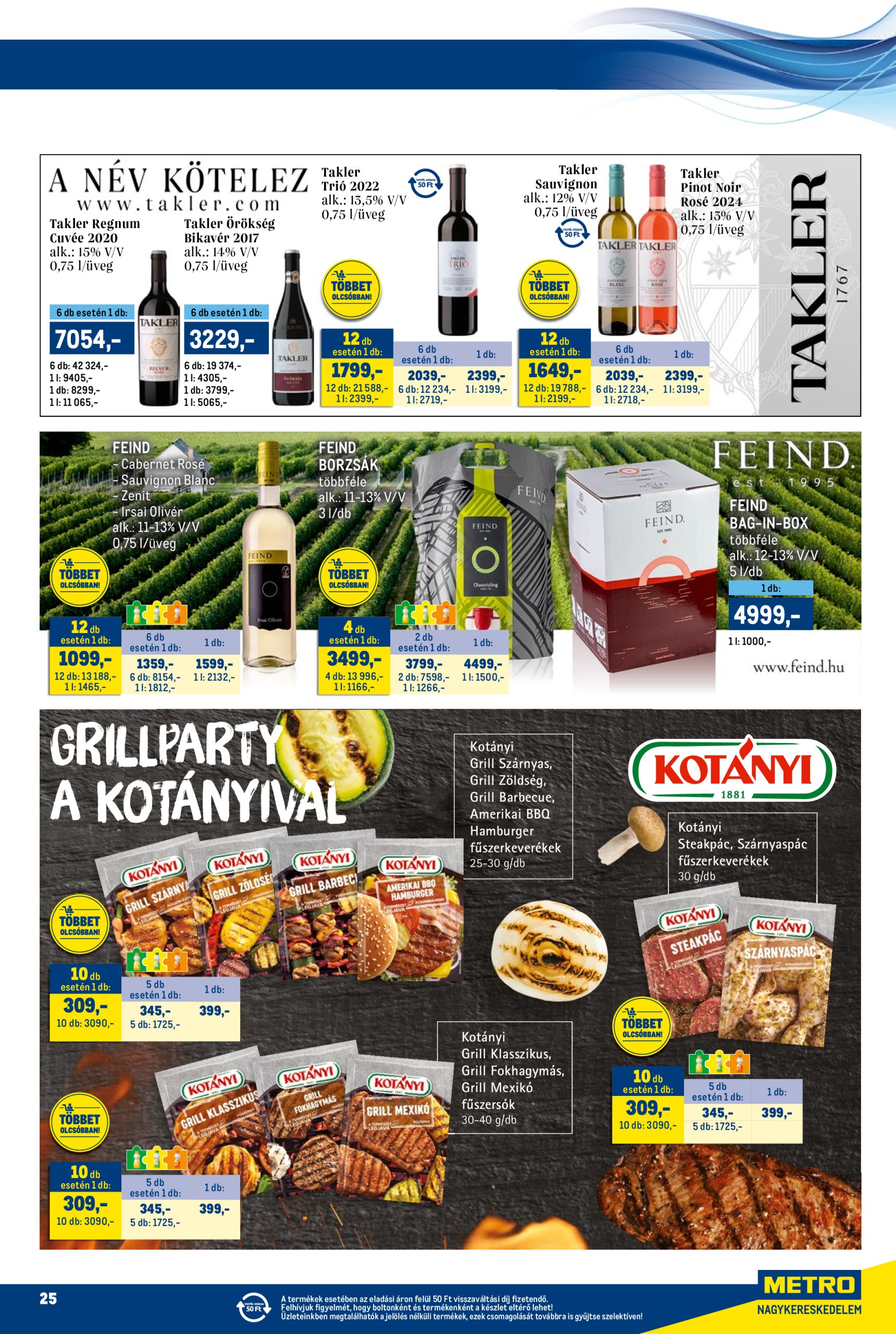 metro - Metro - Márkák katalógus akciós újság, érvényes 05.02. - 05.15. - page: 25 metro - Metro - Márkák katalógus akciós újság, érvényes 05.02. - 05.15. - page: 25