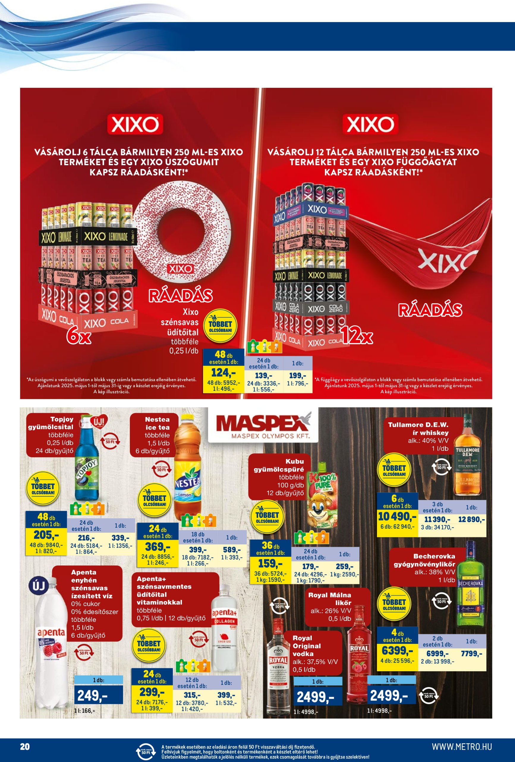 metro - Metro - Márkák katalógus akciós újság, érvényes 05.02. - 05.15. - page: 20 metro - Metro - Márkák katalógus akciós újság, érvényes 05.02. - 05.15. - page: 20