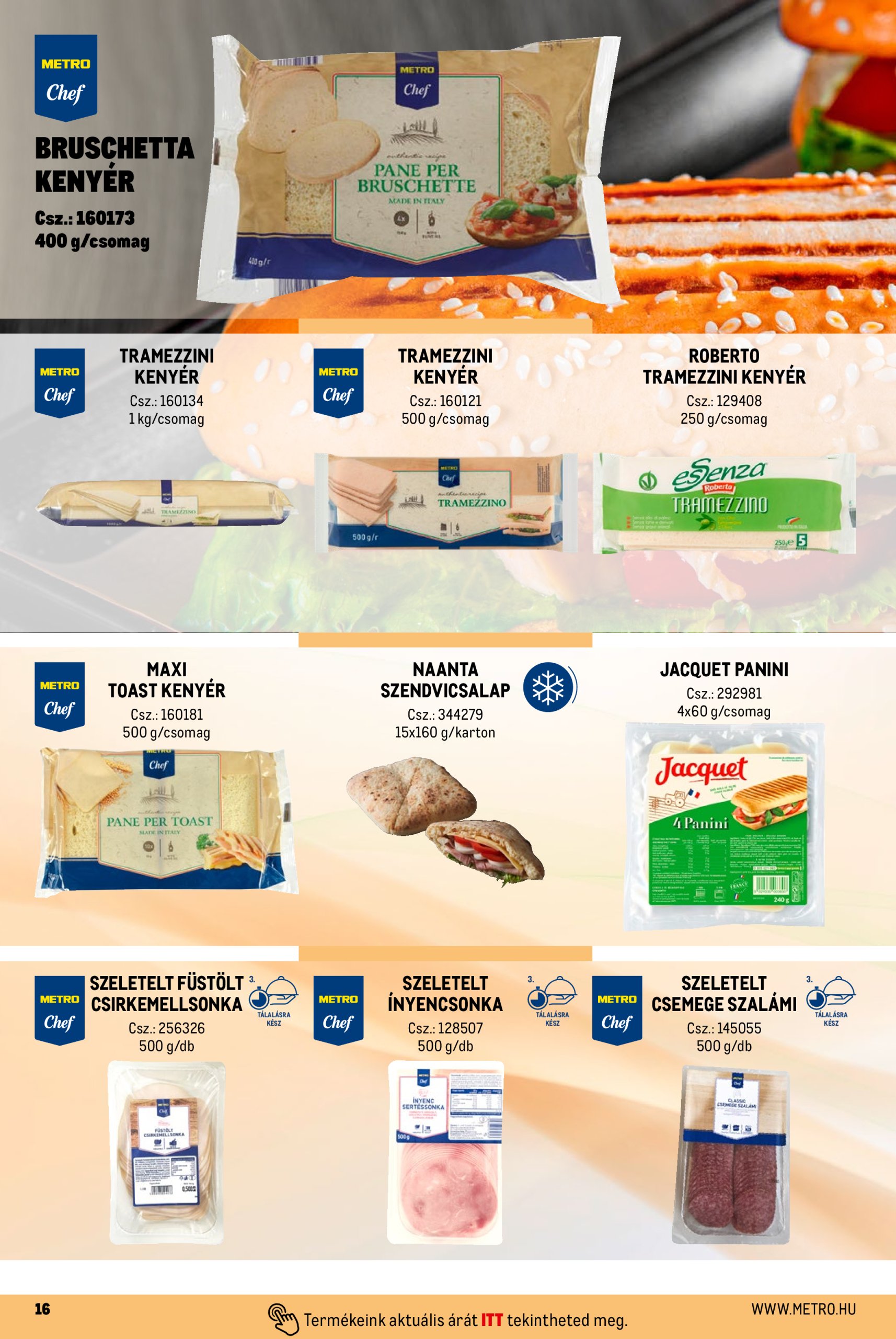 metro - Metro - Street food megoldások akciós újság, érvényes 10.01. - 04.30. - page: 16