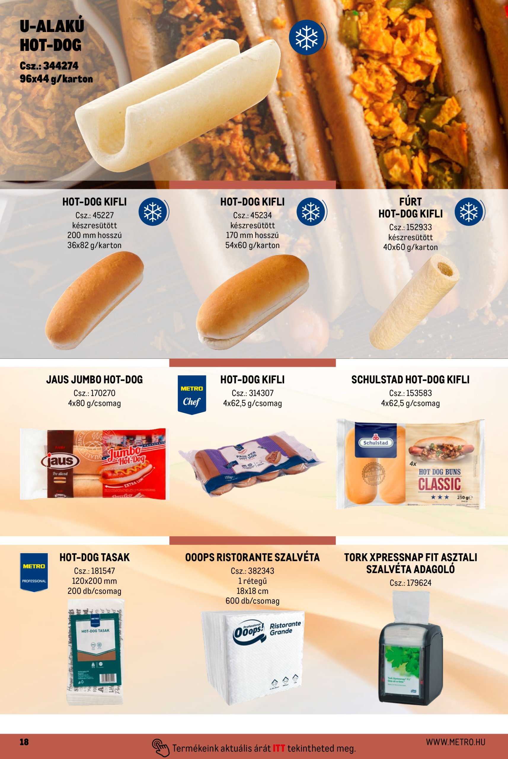 metro - Metro - Street food megoldások akciós újság, érvényes 10.01. - 04.30. - page: 18